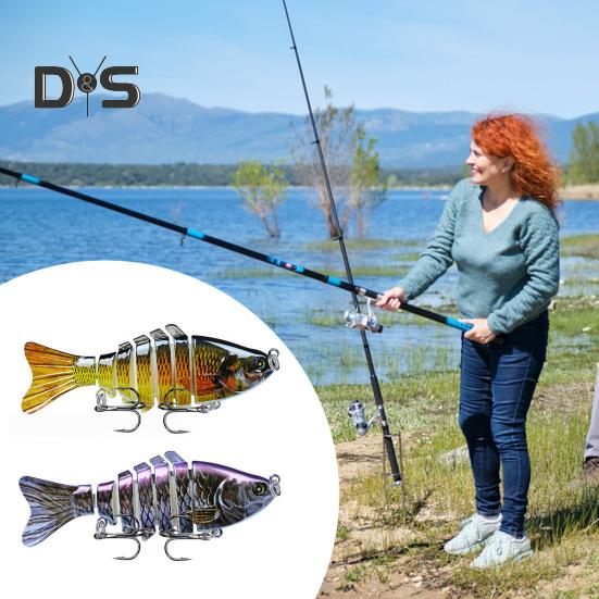 Bionic Swimming Bait Lifelike Fishing Gear for Bass Trout 3D Bionic Fishing Lures That Swim by Itself for Freshwater And Saltwater Fishing