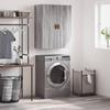 Wall Cabinet Gray Sonoma 69.5 X 34 X 90 Cm