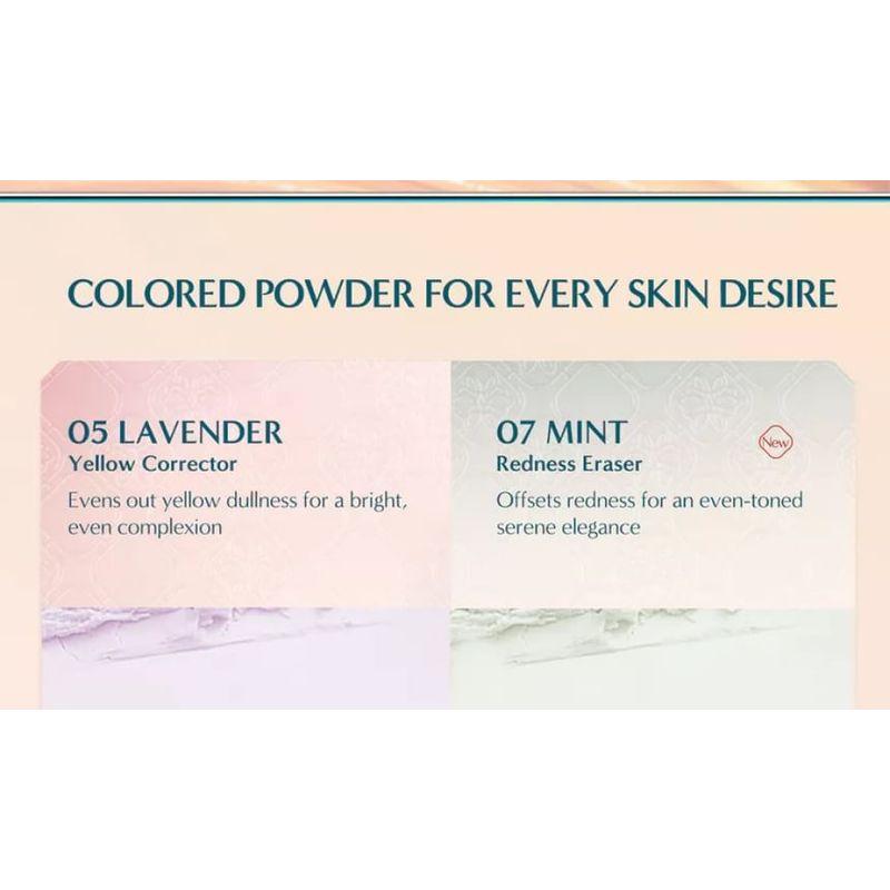 Florasis - Flawless Jade Breathable Color Correcting Loose Powder - 5 Shades