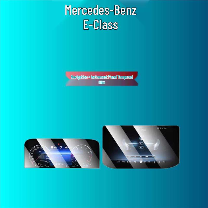 Mercedes-Benz E-Klasse Zentralsteuerung Gehärtetes Glas Displayschutz für 26 E300L/E260 Modelle - Innendekoration/Modifikation.