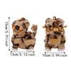 Handmade Lion Dance Plush Toy Cute Chinese New Year Decoration Lion Dance Ornament  Car Decoration