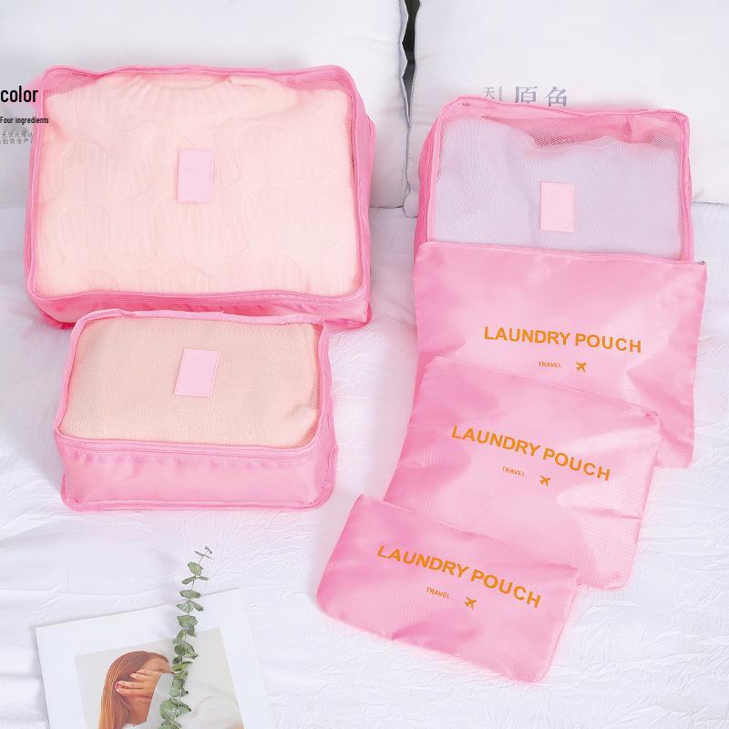 

Набор из шести водонепроницаемых дорожных сумок из ткани Оксфорд для деловых поездок и чемоданов