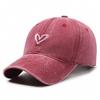 New Washed and Old Love Cap Women's Summer Black and Gray Sunscreen Baseball Cap Spring and Autumn Hat Men's