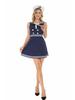 Halloween Sexy Policewoman Cosplay Costume Set - Adult Nightclub Uniform