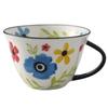 Zhishe American Style Hand-painted Ceramic Mug with Spoon