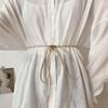 Modern Knotted French Rope Waist Belt Collection For Women Chic Accessory For Wardrobe Any