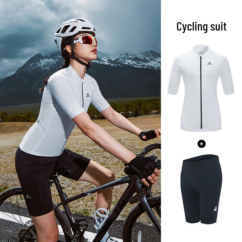 Tuoluzhe Women s Road Cycling Jersey & Shorts Set XL