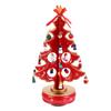 Christmas Tree Music Box Creative Wooden Handmade Miniature Fair-Sounding Melodies Home Decor Gift For Women Girls