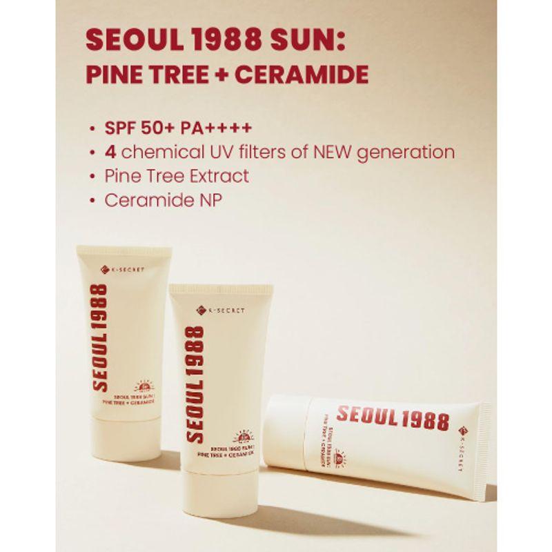 [KSECRET] SEOUL 1988 Sun : Pine Tree + Ceramide 50ml