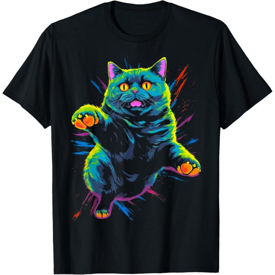 

Cool British Shorthair Cat T-Shirt XXXXXL чорний