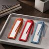 Embroidery Project Accessories Self-Finishing Needlepoint Bookmark, Durable PU Leather Book Pattern Display Marker, Adhesive Backing DIY Personalized