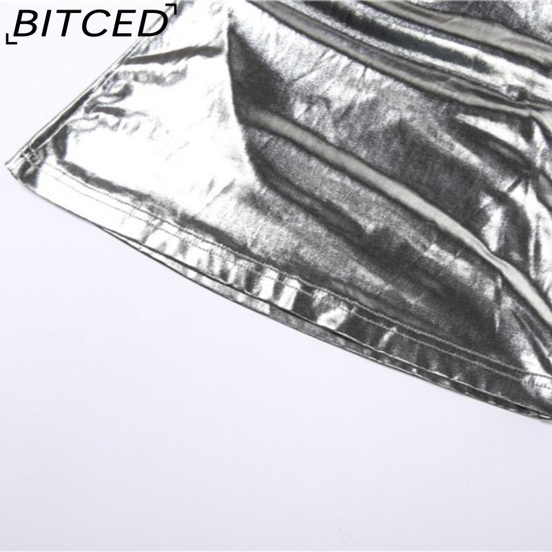 BITCED Spring Women's Solid-Color Slim-Fit Streetwear Fashion Halter Neck Sexy Backless Tank Top