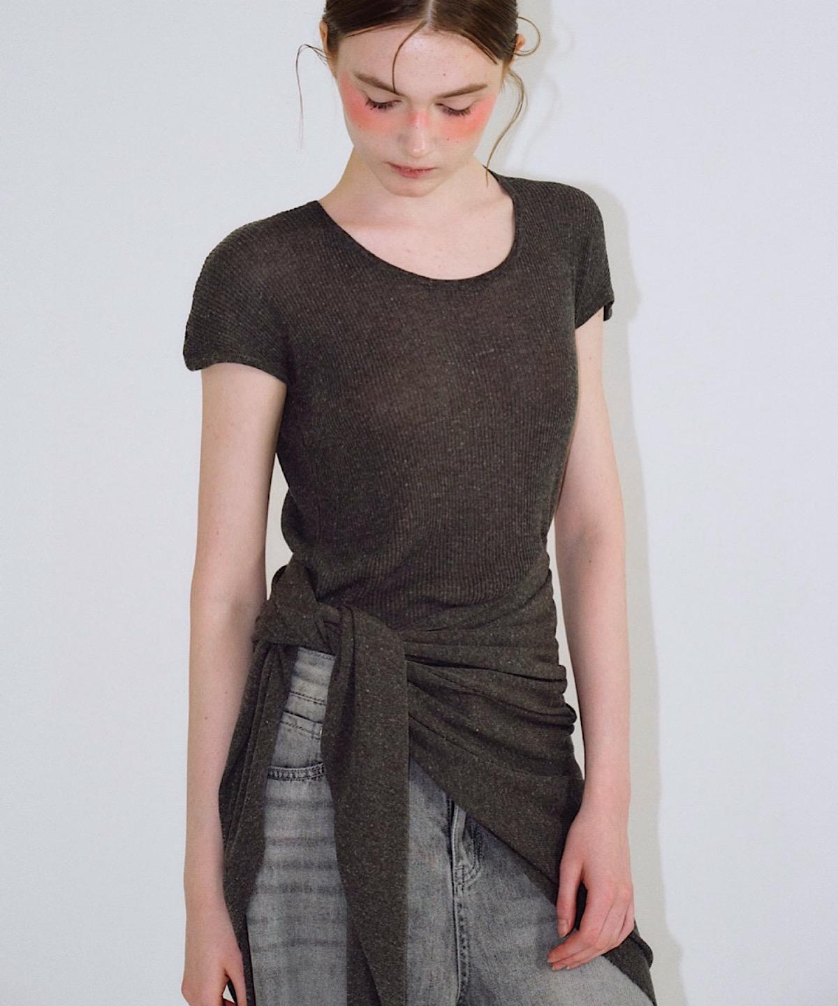 Шарф-обертка Poem Half Knit - 3 цвета Cream/Free