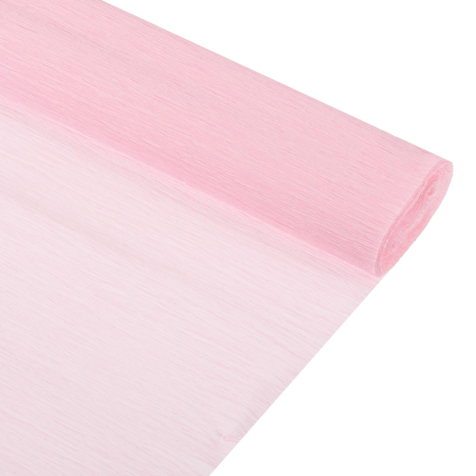 

2pcs Crepe Paper Roll 8.2ft Long 10 Inch Wide for Wedding Ceremony Various Large Festivals Decoration світло-рожевий колір