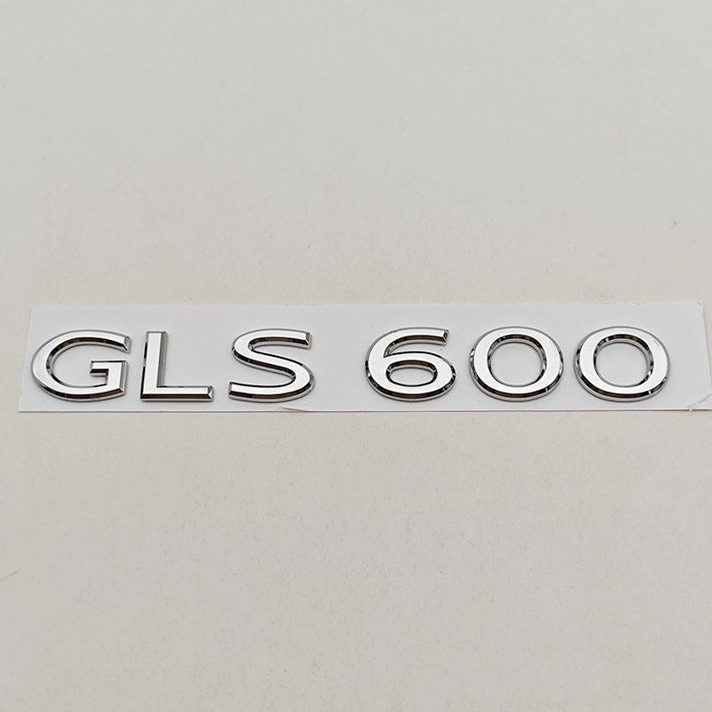 For Mercedes Benz GLS Class GLS400 GLS480 GLS600 Trunk Letter Emblem Badge Logo Car Styling Sticker Accessories Replacement
