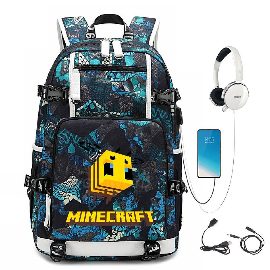 Game Merchandise Outdoor Travel Bag Large Capacity Usb Backpack