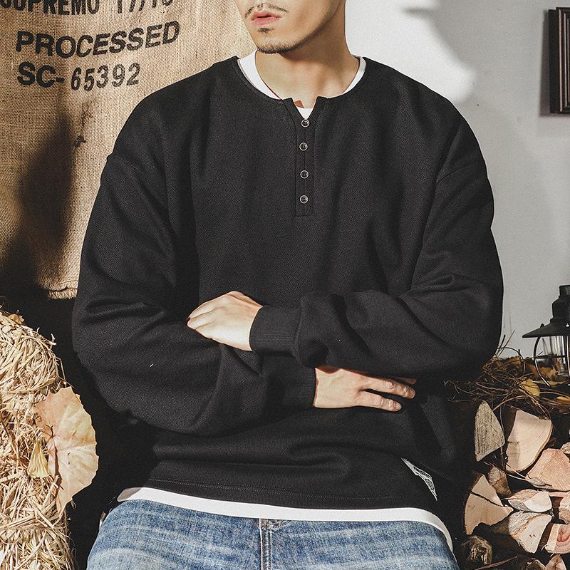 Американский 30G Тяжелый свитер мужской осенний трендовый бренд британский джентльмен — фото 4