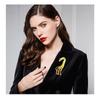 Fashion Alloy Drip Oil Giraffe Brooch, Women's Clothing Pin Accessories, Suit Accessories, Chest Flower