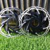 RYET Bicycle Brake Rotors 140mm/160mm 6-Bolts&Center-Lock MTB Rotors Road Bike Bicycle Disc Brake Rotors Bicycle Accessories