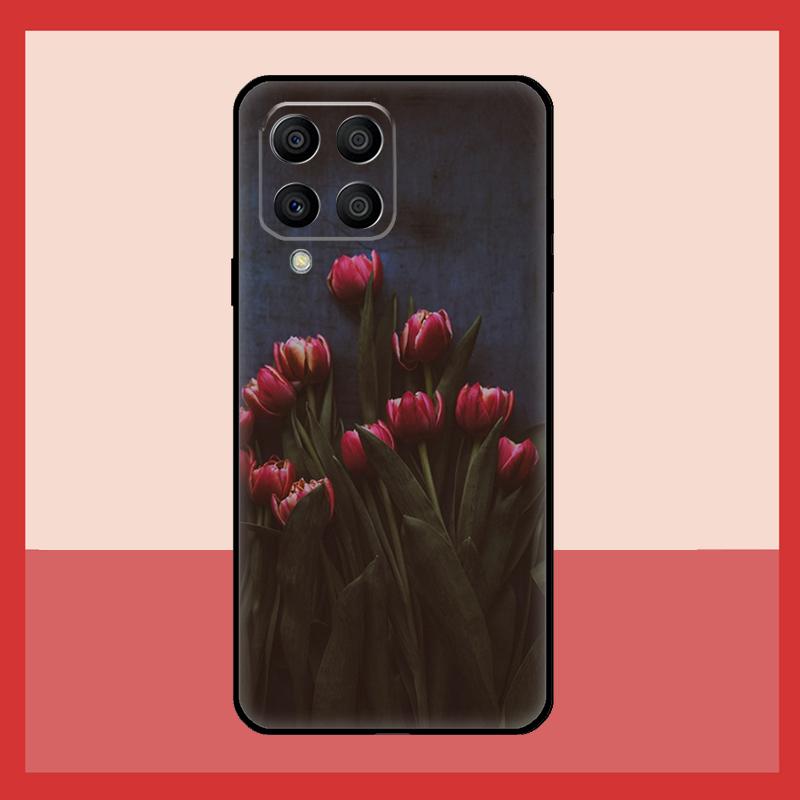

Цветочный чехол с тюльпанами для Samsung Galaxy M12 M52 M06 M16 M36 M56 M33 M15 M55 M31 M13 M14 M53 M32 M35 M34 M54 Samsung M12