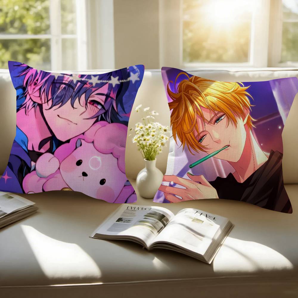 Anime O-Obey Cute Me Pillow Gift Home Office Decoration Bedroom Sofa Car Cushion Cover Case 45X45