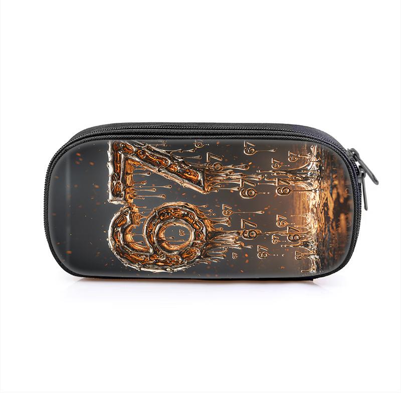 67 Letter Storage Pencil Case with Cartoon Print Large Capacity and High Appearance the Best School Companion for Students