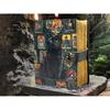 Magic Cat Leather Grimoire Journal: Handmade Book of Shadows