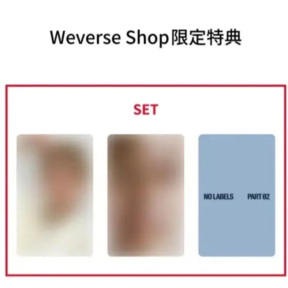 (Continued) NO LABELS: PART 02 Weverse JAPAN Bonus
