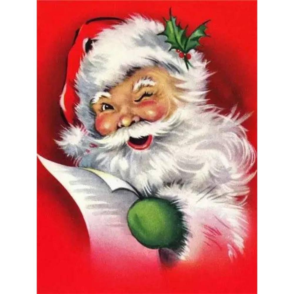 DIY full sirkel diamantmaling korssting 3D kunststil hjemmescene juledekorasjon diamantmaling 5d diamantkunstmaling