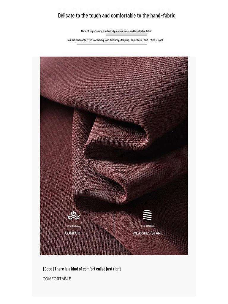 Elegant Women's Korean Style Elastic Waist Pants - Spring 2025 Collection, Narrow and Wide-Leg Casual Long Pants