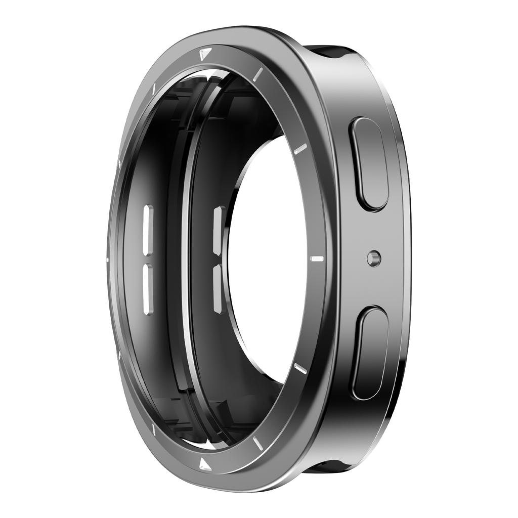 Samsung Galaxy Watch 8 44mm 40mm için Metal Kasa Paslanmaz Çelik Koruyucu Kapak Dayanıklı Tampon Kabuk Galaxy Watch 8 Koruyucu