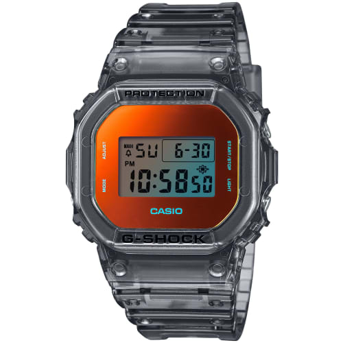 Casio Watch G-Shock BEACH TIME LAPSE Series DW-5600TLS-8JF Men's Gray Skeleton