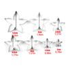 7Pcs Rose Flower Leaf Cutter Molds Fondant Modelling Tool Dessert Cutters Fondant Biscuits Cutter Easy To Clean