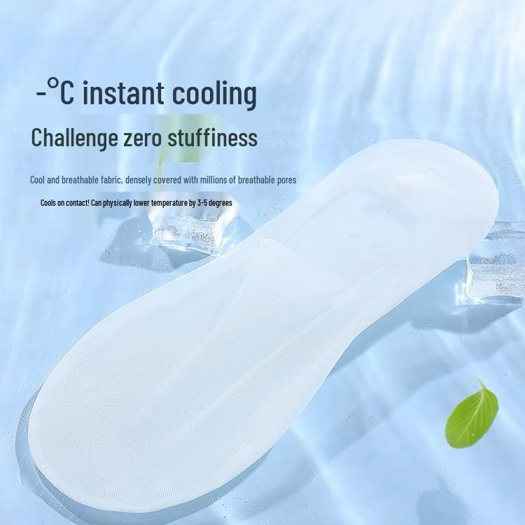 Dámské ultratenké letní ponožky, které nejsou vidět – Průhledné ledové hedvábí s protiskluzovou bavlněnou spodní částí