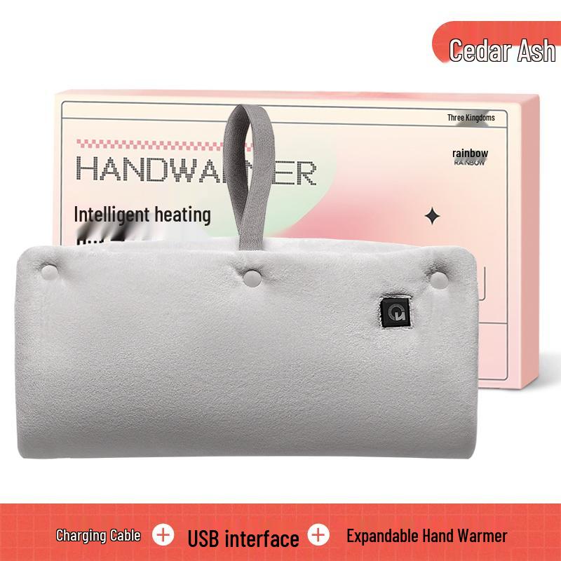 

Райдужна Плівка Електрична Перезаряджувана Грілка для Рук та Грілка для Води - Портативна та Вибухозахищена