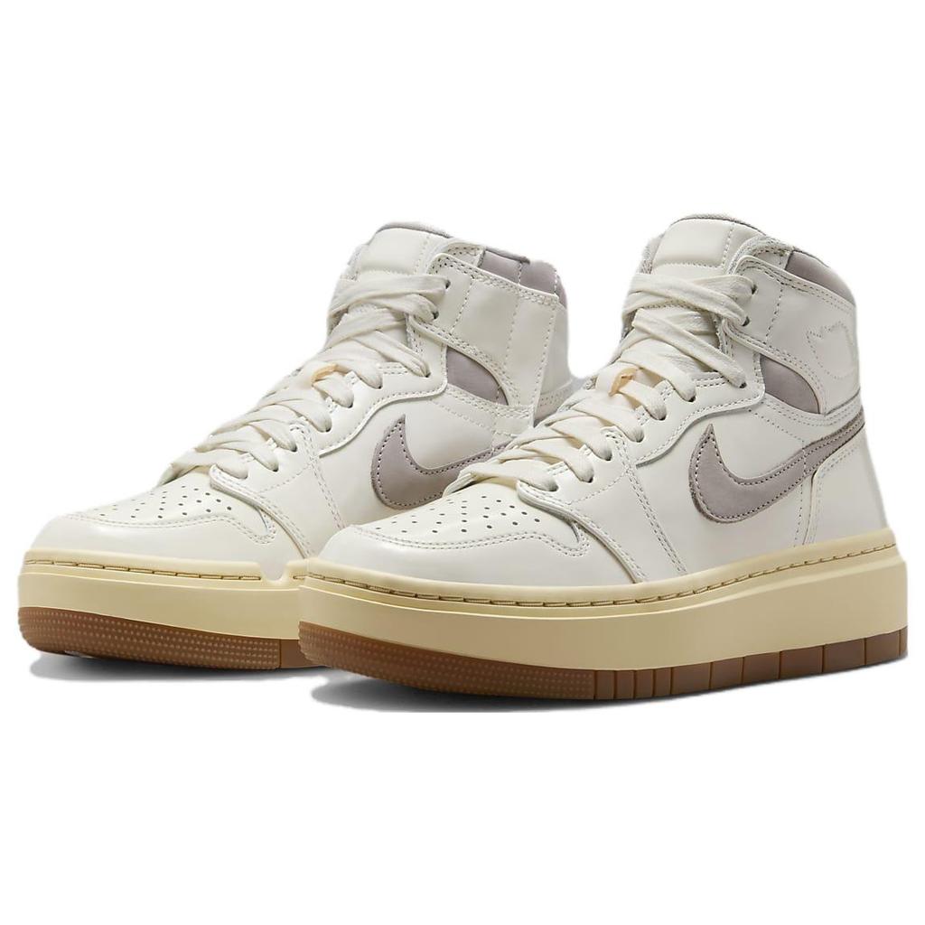 (WMNS) Air Jordan 1 Elevate High 'Sail Grey Gum Medium Brown' Women's DZ3744-100