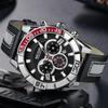 Megir Herreklokker Toppmerke Luksus Vanntett Kvartsklokke Mann Luminous Business Armbåndsur Hour Reloj Hombre Zegarek Damski