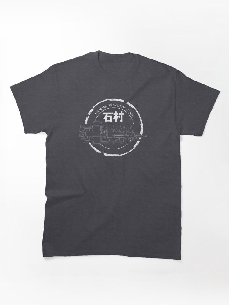 Dead Space DEAD SPACE - ISHIMURA PLANETSIDE TEAM - White Classic T-Shirt