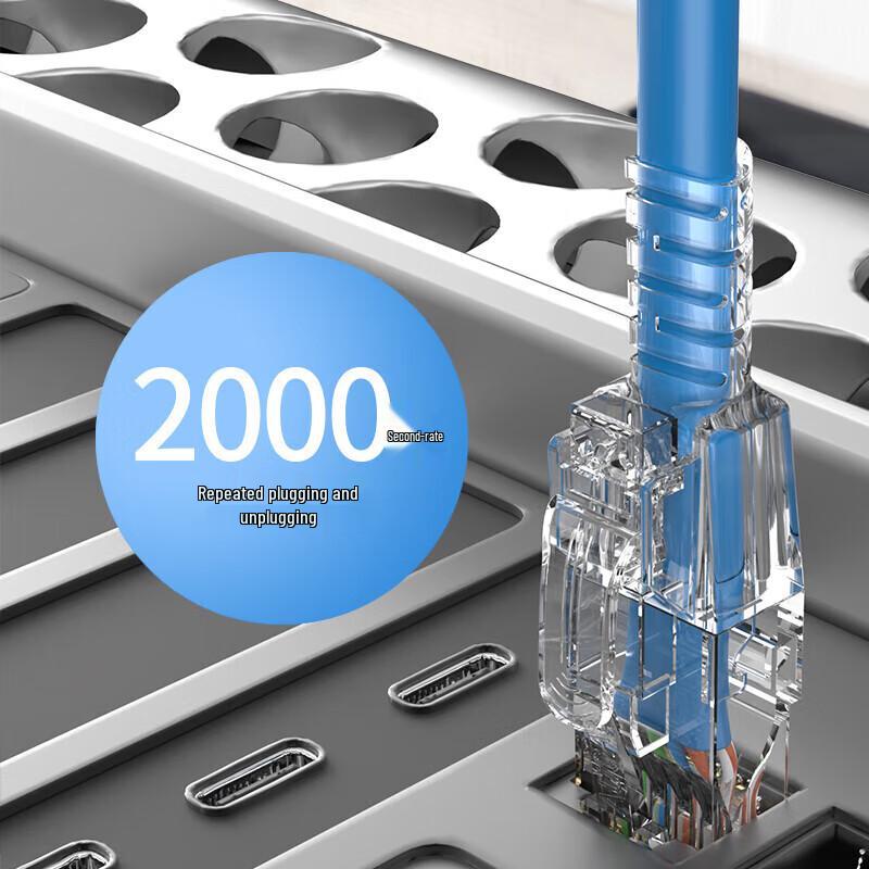 AUCAS RJ45 Cat6 Bezpečné uzamykatelné konektory