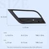 For Seat Leon 2013 2014 2015 2016 Front Bumper Fog Lamp Cover Frame Grille Light Trim with Hole No Hole 5F0853665A/5F0853666A