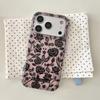 Anti-Drop Simple Lace Rose Phone Case for iPhone 14/13/12/11 Pro Max