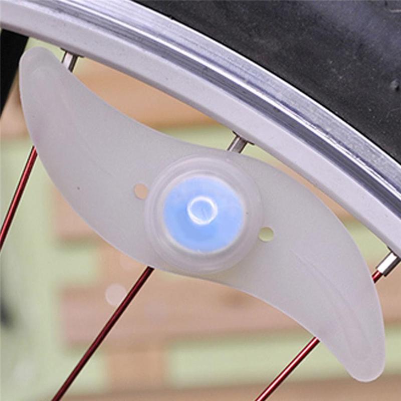 Bicycle Cycling Spoke Wire Tire Tyre Wheel LED Bright Lamp Mountain Bike Light Colorful Funny Wheel