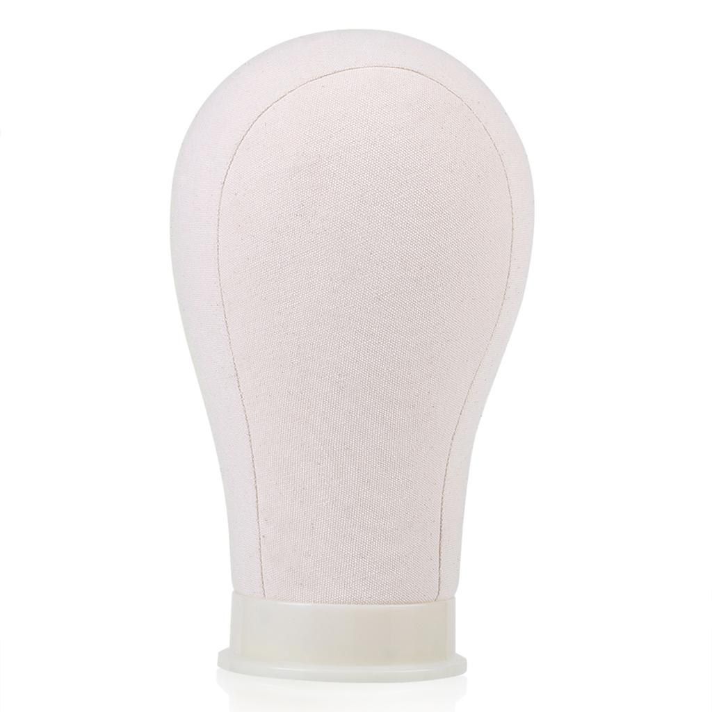 21inch Canvas Head Wig Model Making Mannequin Head Hat Headwear Cap Display Manikin Model