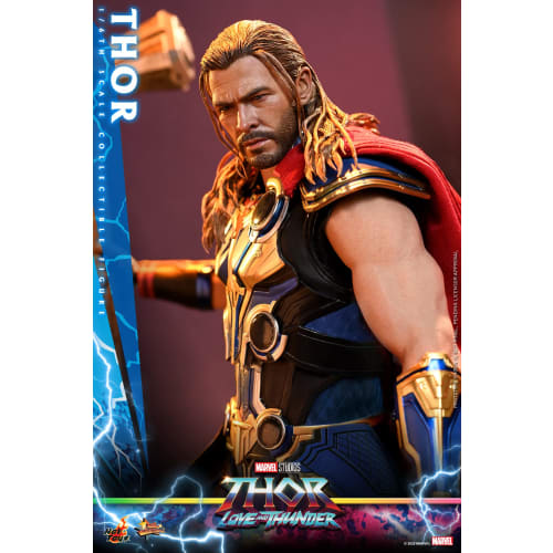 Movie Masterpiece Thor: Love and Thunder 1/6 Scale Figure, Blue, Approximately 32cm Tall