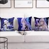 Game Genshin Impact Skirk cushion cover Pillow Case Square Cushion Room Bedroom Headboard Sofa Living Backrest Nap Time
