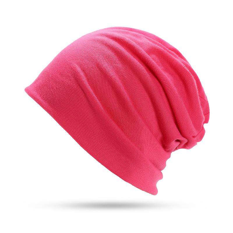 Touca Folgada de Algodão Hip-Hop Macia Leve Touca de Corrida Chapéu de Anão Adulto Gorro Quimioterápico Para Homens Mulheres Hip-Hop Touca de Dormir Elástica