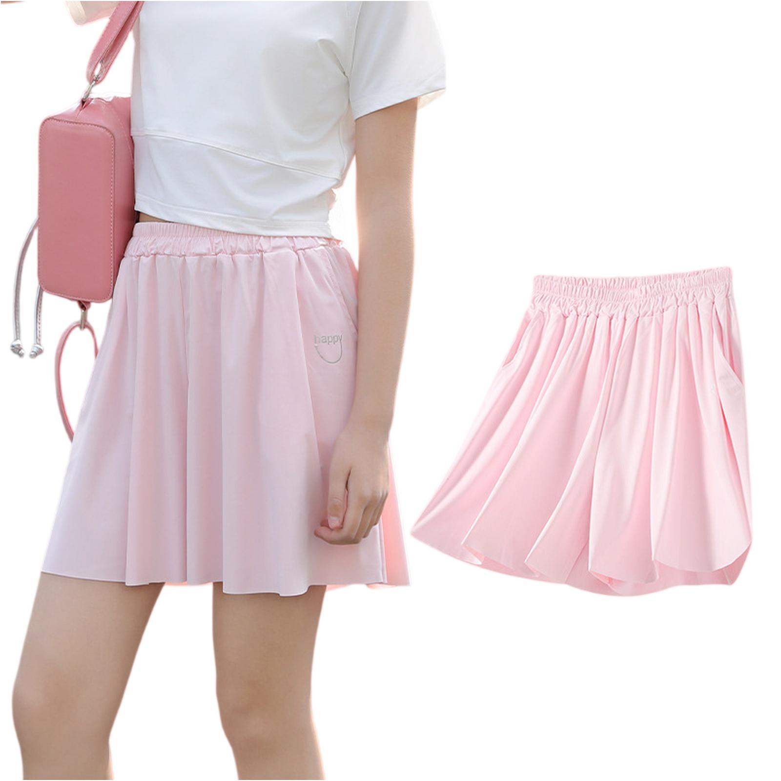

Girls Ice Silk Shorts - Sporty For Wear 140 розовый