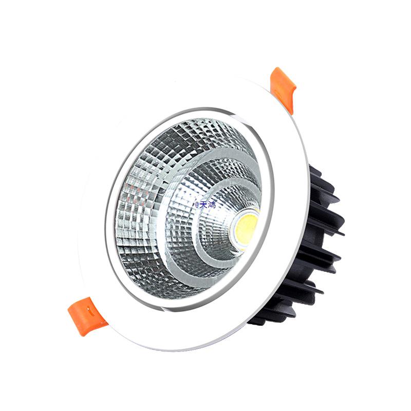 Recessed 20W Spotlight Downlight for Clothing Stores, 15-30W Commercial Ceiling Light