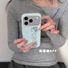 ins wind Korean simple striped wing chain for iPhone17promax Apple 16 mobile phone case 15 women