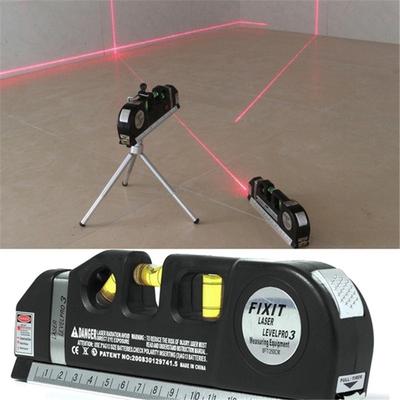Multi-function High-precision Laser Level Gauge with Steel Ruler Linear Laser Horizontal Aligner